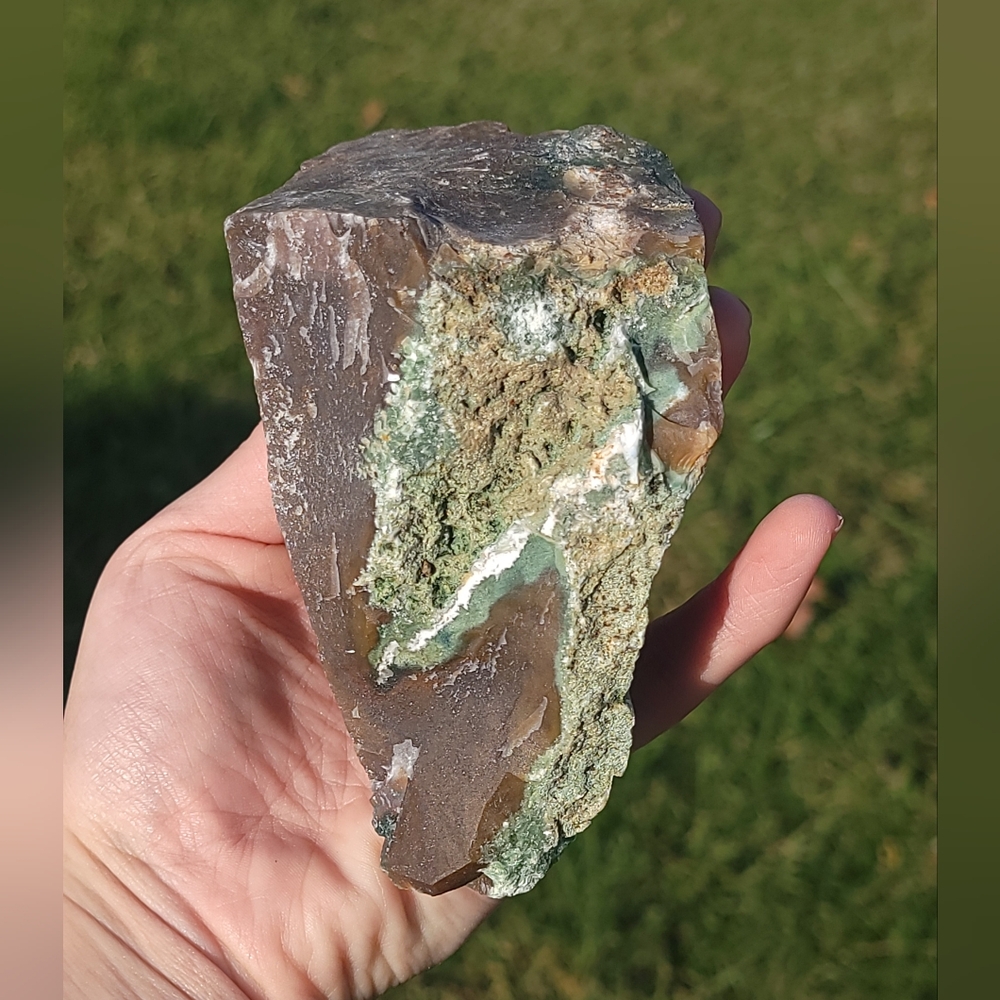 Bloodstone Raw Crystal Cluster